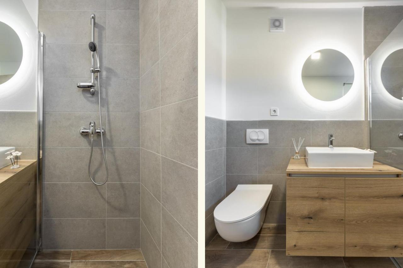 Chic Apartments With Balcony And Spa In Mojstrana Exteriör bild